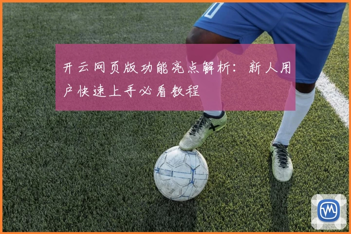 开云网页版功能亮点解析:新人用户快速上手必看教程
